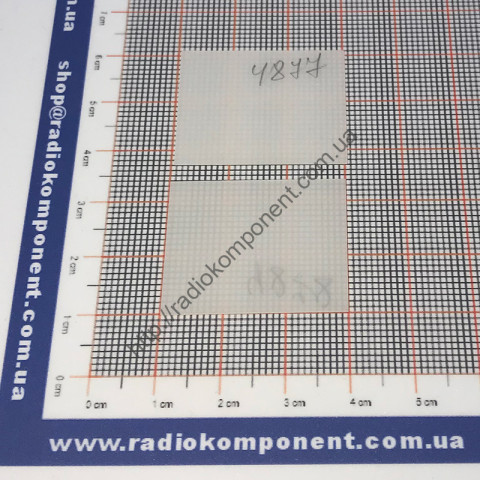 Подложка поликоровая ПК1 30×24×0,5 мм с односторонней полировкой