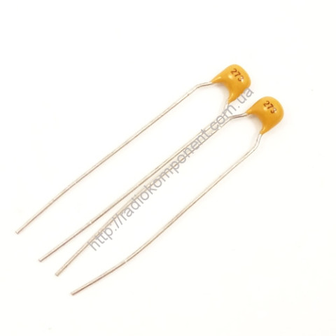 Capacitor 0.027uF-X7R-10%