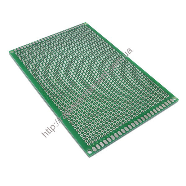 Макетная плата 80x120 мм односторонняя текстолит