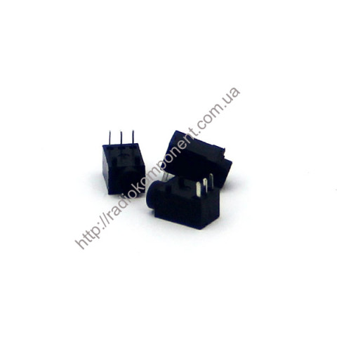 DC003 3,5x1,4 гнездо монтажное на плату