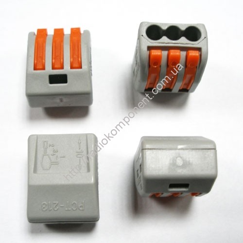 Конектор PCT-213 аналог WAGO