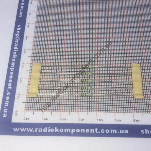Резистор С1-4 1,8 МОм (+/-5%) 0,125Вт