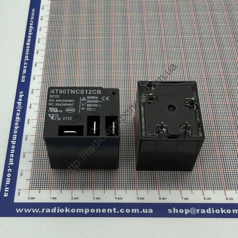 Relay NT90TNCSDC12VCB0.6 (=NT90TNCS12CB) (12VDC)