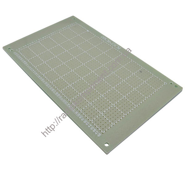 Breadboard 90x150 mm single-sided without tinning textolite
