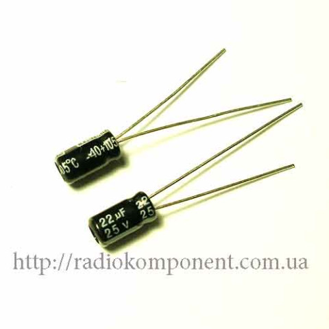 Capacitor 22mF 25V 4x7mm