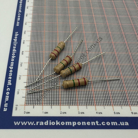 Резистор (+/-5%) 2Вт 2,2 МОм (CFR2W2M2J)