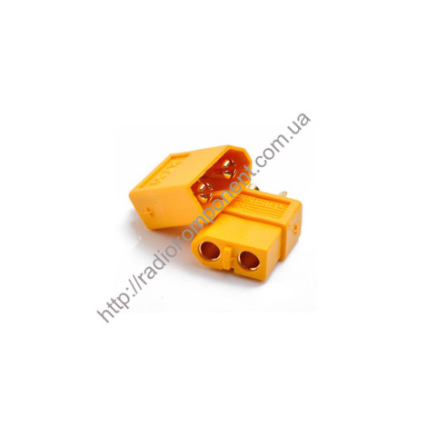 XT60 connector for connecting Li-Po, Li-on batteries (set)