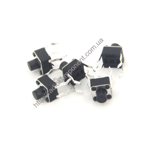 Tact button 4.5x4.5x5 mm