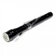 Metal telescopic flashlight with magnet