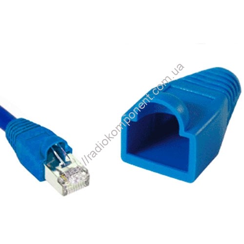 RJ-45 insulating cap blue