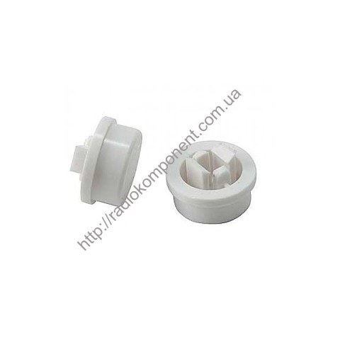 Button pusher 12x12x7.3 WHITE