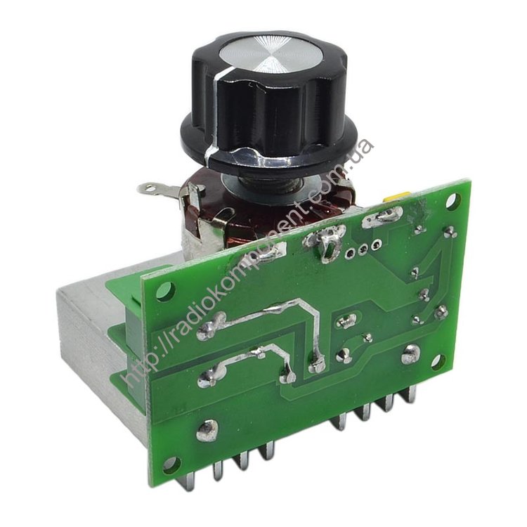 Регулятор потужності AC 220V 4kW з радіатором