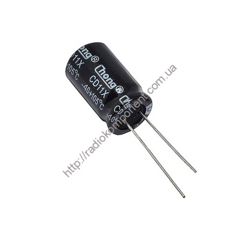 Конденсатор 22mF 250V 10x17mm