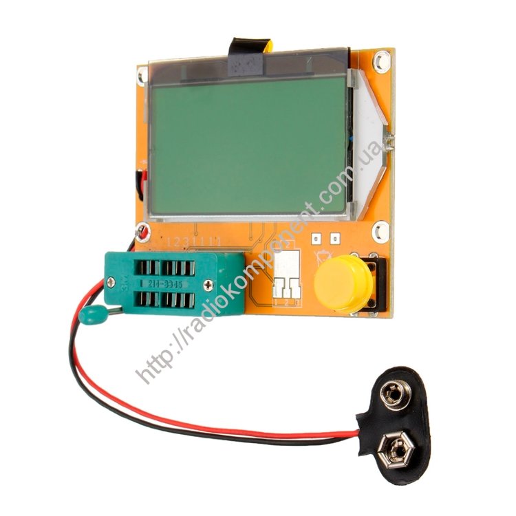 Тестер LCR-T4 російська прошивка, RLC, ESR-метр, тестер діодів, транзисторів