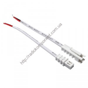JST SMP-02W роз'ємний конектор з проводами 2 x 0.5 mm2