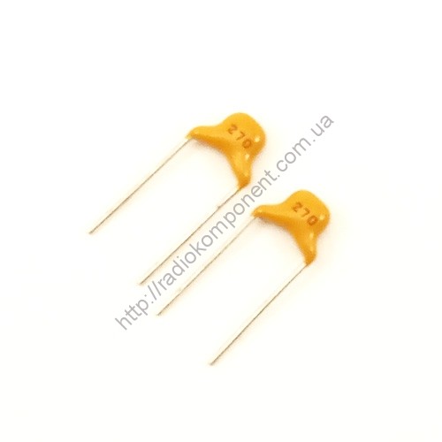 Конденсатор 27pF-NPO-5%