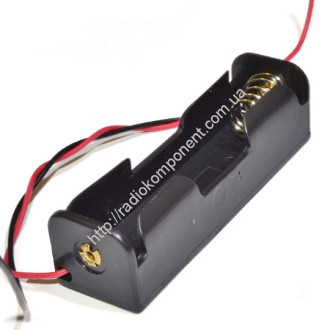 Батарейный отсек HOLDER 1 x 18650 с проводами