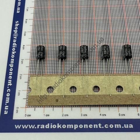 Конденсатор 10mF 35V 5x7mm SK CapXon
