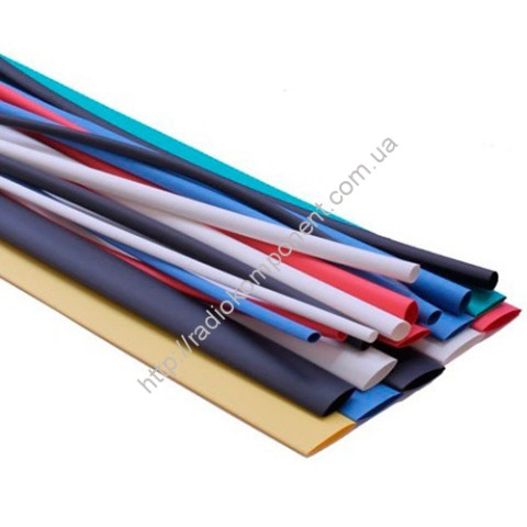 Термоусадочная трубка (термоусадка) 1,0/0,5 КОРИЧНЕВАЯ 1м.