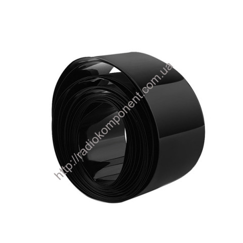 Heat shrink tape, width 56 mm, (diameter 35 mm), black 1m
