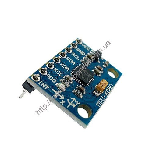 GY-521 MPU-6050 датчик прискорення, 3-осьовий гіроскоп та триосьовий акселерометр для ARDUINO