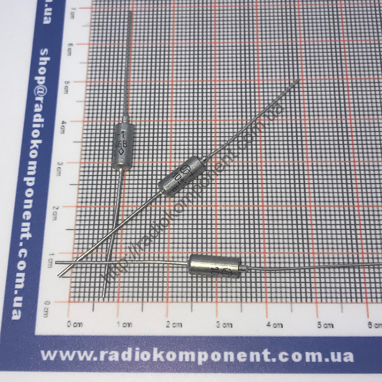 Capacitor K53-1 10mkf 6v 20%, tantalum