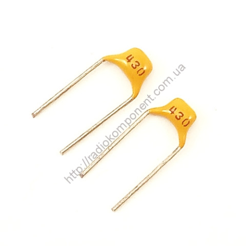 Capacitor 43pF-NPO-5%