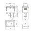 Key switch KC6A88 2Pin 2A 250V white