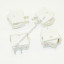 Key switch KC6A88 2Pin 2A 250V white