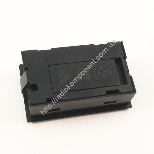 Термометр цифровий чорний корпус датчик всередині