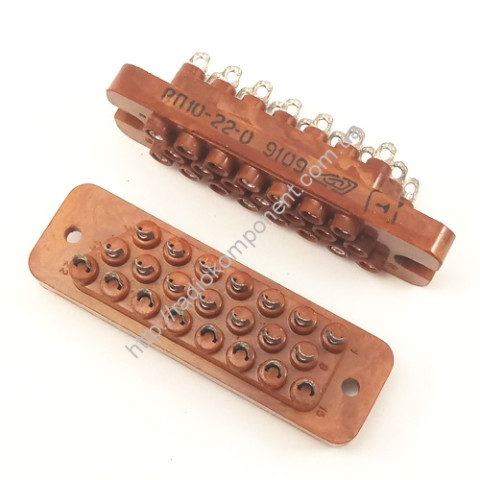 Connector RP10-22-O (socket)