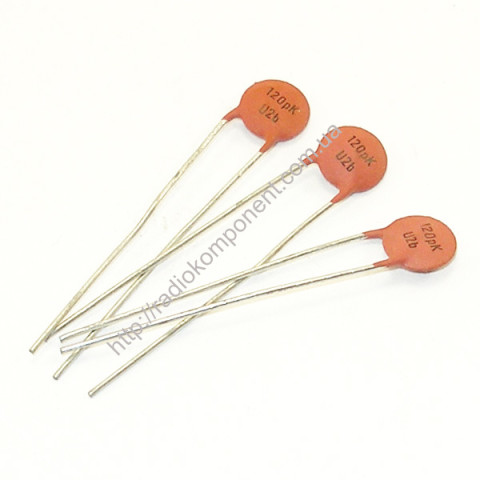 Disc Capacitor CD NPO 120pF 63V