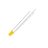 LED 3mm yellow diffuse