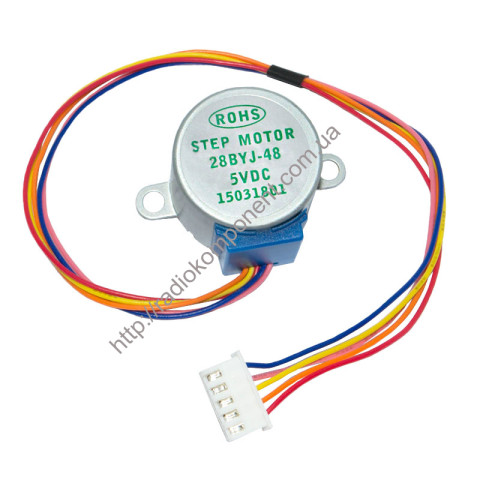 Stepper motor with gearbox 28BYJ-48 5V