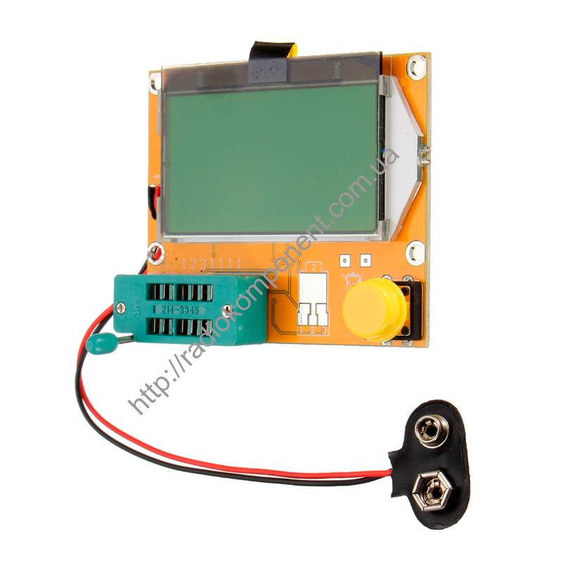 Hailege LCR-T4 Multifunktionales Messgerät Widerstand Kondensator Diode MOS Röhre SCR Transistor ESR Meter Tester 9V 128 * 64 Gelb Grün LCD Hailege LCR-T4 Multifunktionales Messgerät Widerstand Kondensator Diode MOS Röhre SCR Transistor ESR Meter Tester 9V 128 * 64 Gelb Grün LCD