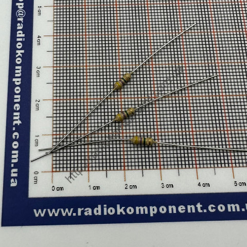 Резистор (+/-5%) 0,5Вт 4,7 МОм Ø2,3x6mm mini size