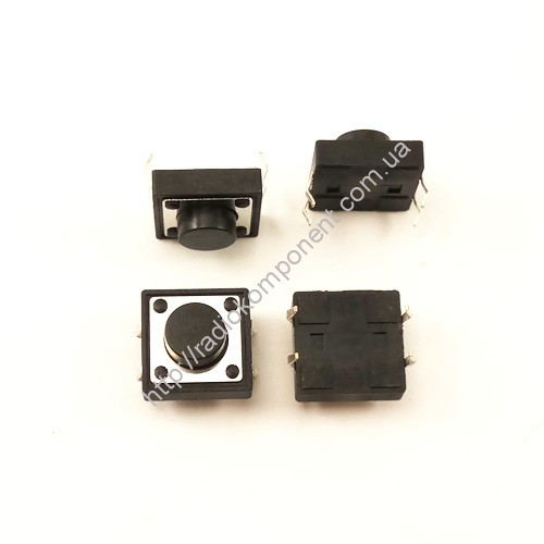 Кнопка тактова 12х12х6 мм