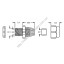 Cable entry, cable entry PG7 black