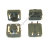 Clock button 12x12x6.5 mm