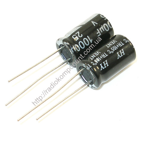 Capacitor 1000mF 25V 10x17mm