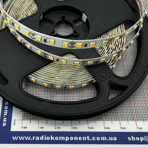 600WW3528-12(2700K-3500K) белая теплая светодиодная лента smd3528, 1 метр