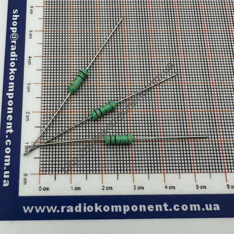 Резистор (+/-5%) 1Вт 3,0 Ом Ø3,2x9mm mini size