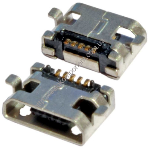 5-pin  micro USB разъем тип 4