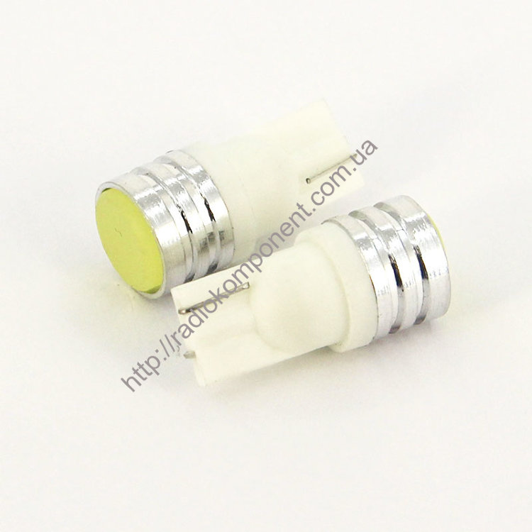 Car lamp T10-COB L white