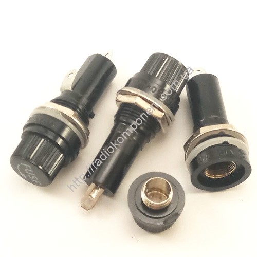 Держатель предохранителя 6х30мм (=ДВП4-3)