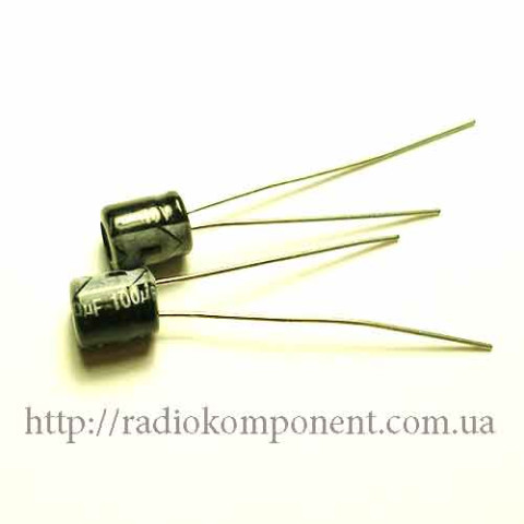 Capacitor 100mF 10V 5x5mm