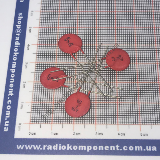 Конденсатор К10-62 Н90 0.047 мкФ