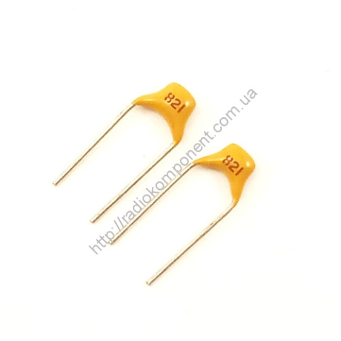 Конденсатор 820pF-NPO-5%