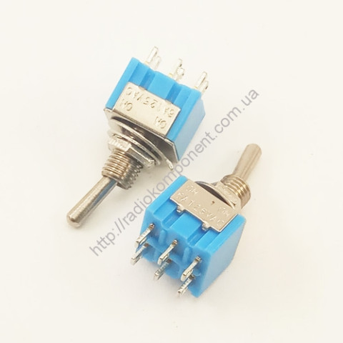 Toggle switch MTS-202 (ON-ON) 6pin