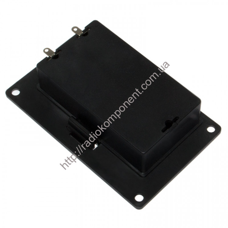Батарейный отсек 2xAA с крышкой и фланцами под корпус